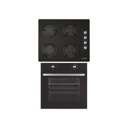  Alveus Yakamoz 2'li Ankastre Set Siyah (GLS640S-MFA604S) Set Outlet Ürün