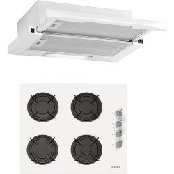  Alveus Smart Beyaz 2'li Ankastre Set F4ECR-GLS640 Outlet Ürün