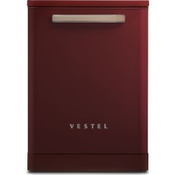  Vestel BM 5001 Retro Bordo 5 Programlı Bulaşık Makinesi Outlet Ürün