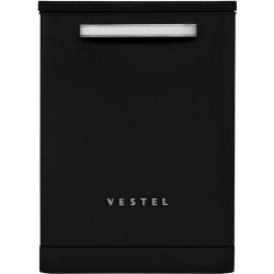  Vestel Bm 5001 5 Programlı E Sınıfı Bulaşık Makinesi Retro Siyah Outlet Ürün