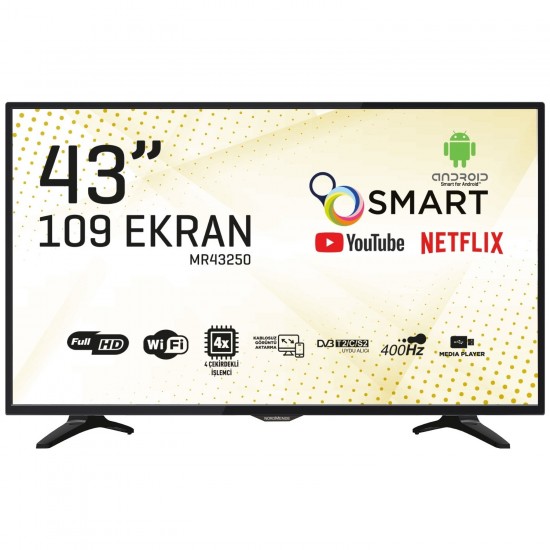  Nordmende NM43250 43” 109 Ekran Uydu Alıcılı Full HD Smart LED TV Outlet Ürün