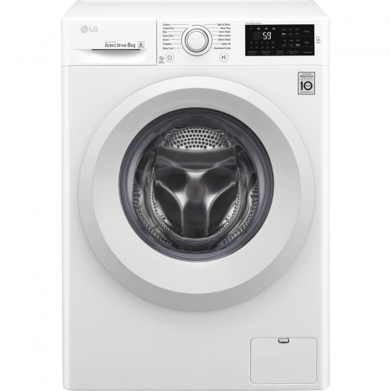 LG F4J5VNP3W 9 kg 1400 Devir Çamaşır Makinesi Outlet Ürün