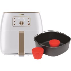 Philips HD9870/20 Airfryer Smart Sensing Star White Aksesuar Hediyeli Outlet Ürün