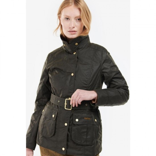 Barbour Pendula Yağlı Ceket OL71 Olive Outlet Ürün