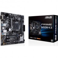 Asus Prime B450M-K II AMD B450 AM4 DDR4 4400MHz Micro ATX