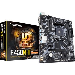 Gigabyte B450M-H AMD B450 2933MHz DDR4 Soket AM4 mATX