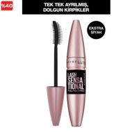 Maybelline New York Lash Sensational Yelpaze Etkili Maskara Ekstra Siyah