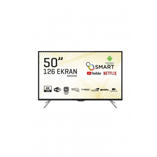 Nordmende NM50350 50" / 127 Ekran Uydu Alıcılı 4K Ultra HD Smart LED TV Outlet Ürün