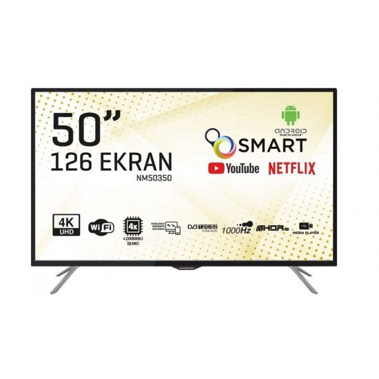 NordMende  NM50F351 50'' ULTRA HD ANDROID SMART LED TV -- 1500TL --